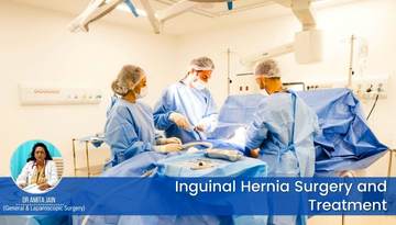 best inguinal hernia repair surgeon in Delhi